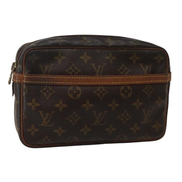 LOUIS VUITTON Monogram Compiegne 23 Clutch Bag - Picture 2 of 16